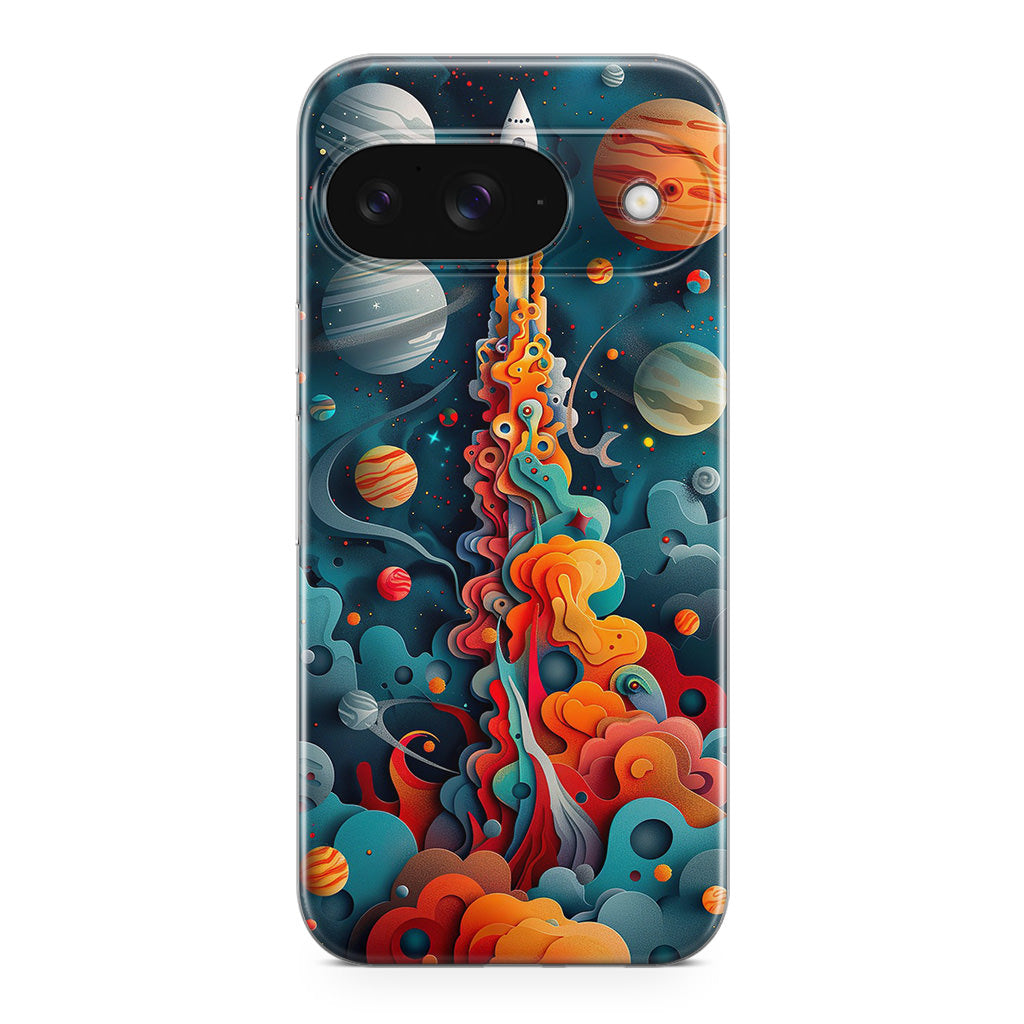 Cosmic Ignition Google Pixel 9 Case