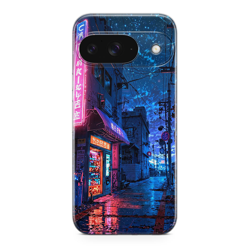 Japan Neon Reverie Google Pixel 9 Case