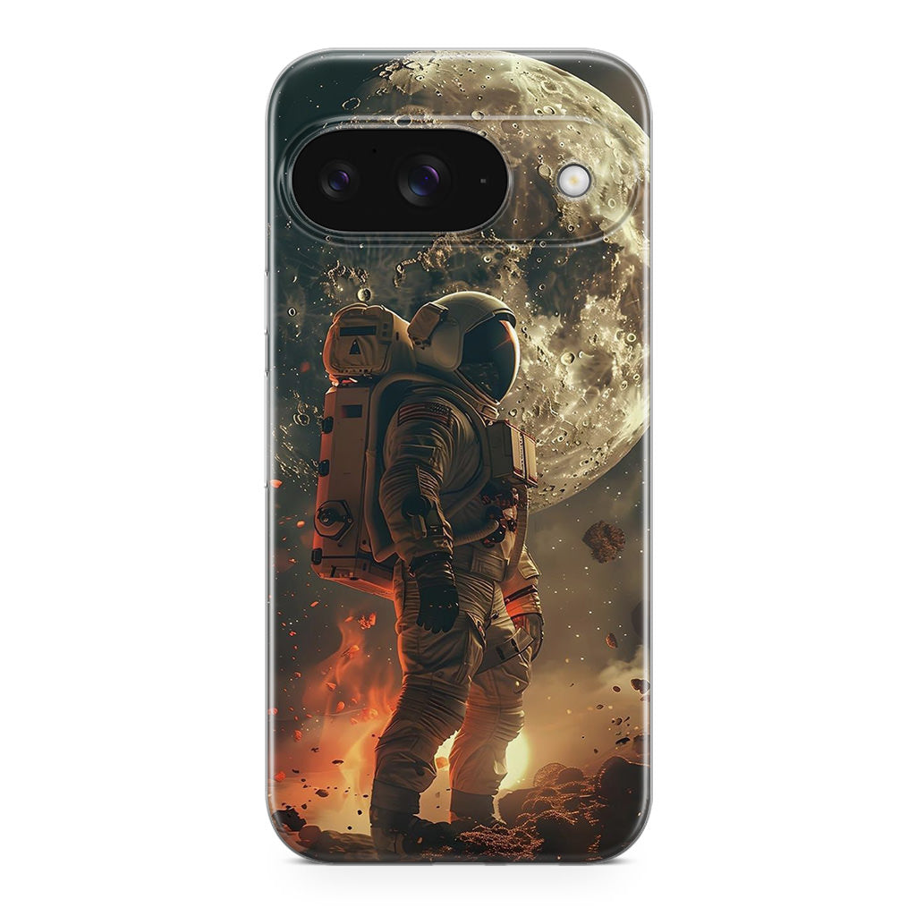 Lunar Sentinel Guardian of the Void Google Pixel 9 Case