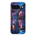 Midnight Sakura Glow Google Pixel 9 Case