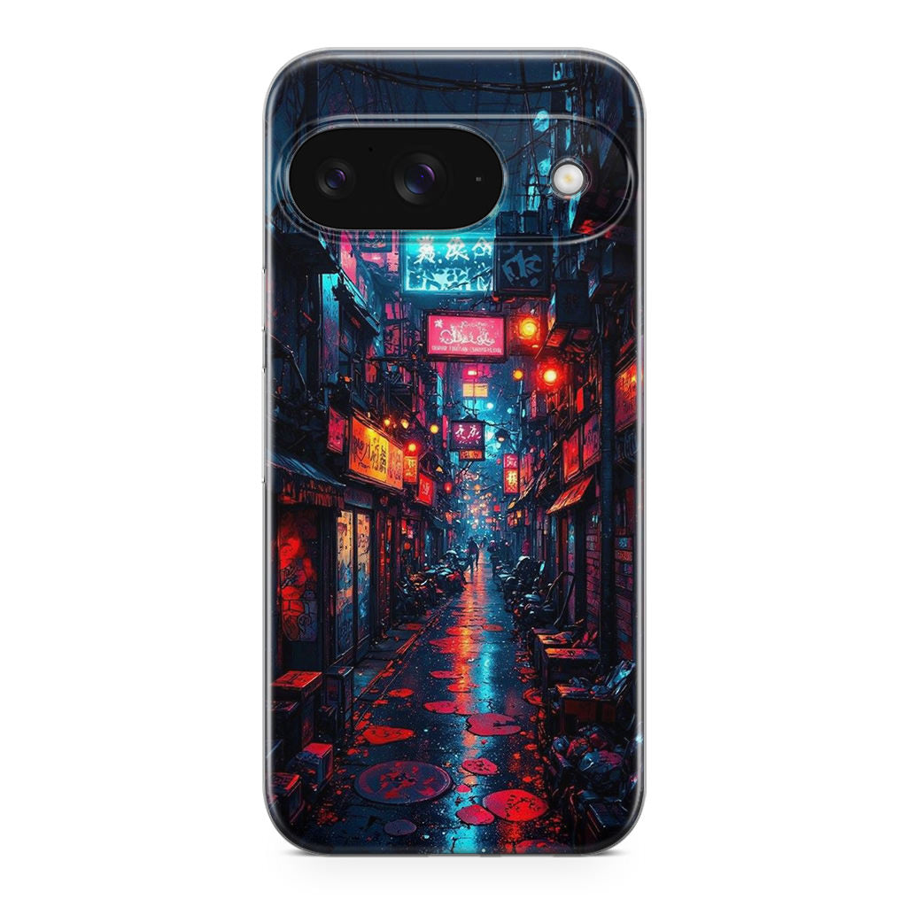 Neon Veins Of The Cyber City Google Pixel 9 Case