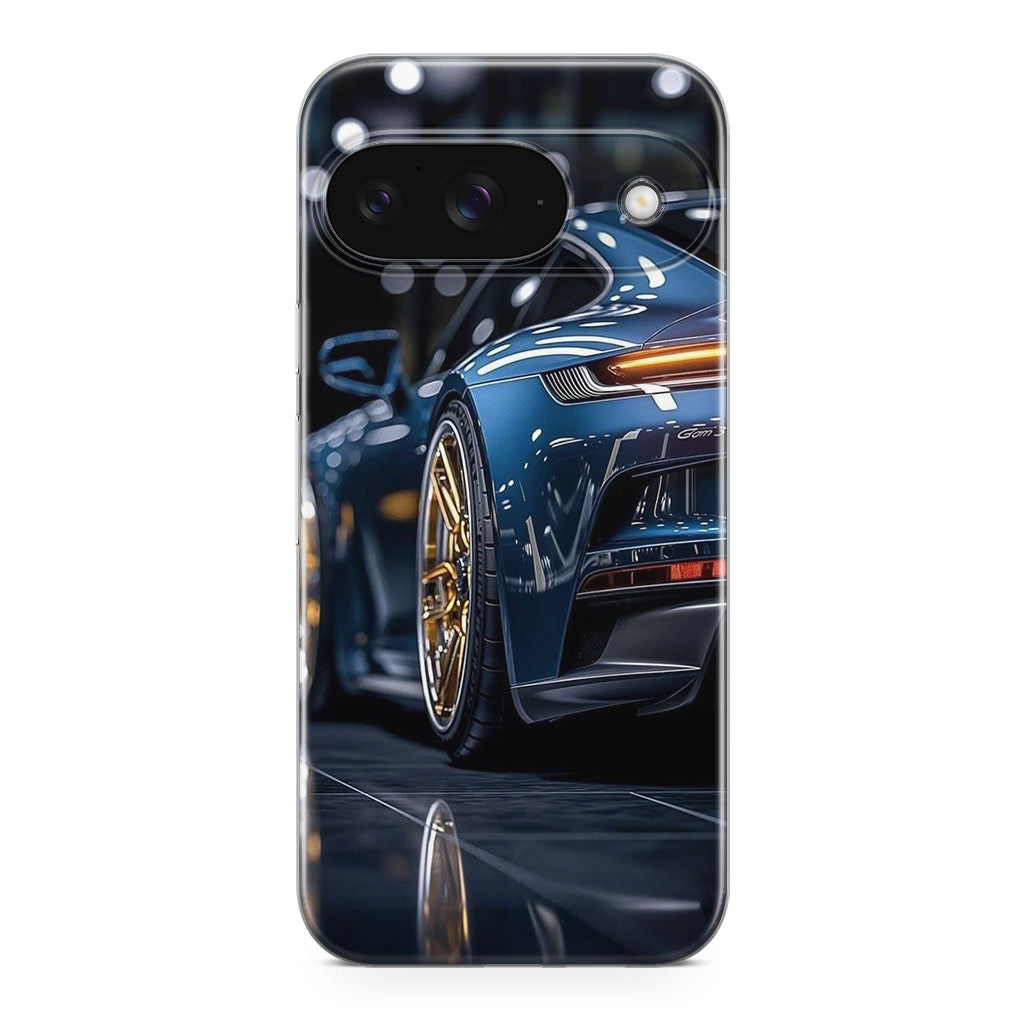 Velvet Thunder Elegance on Wheels Google Pixel 9 Case