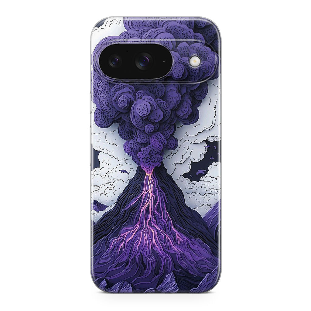 Violet Fury The Awakening Volcano Google Pixel 9 Case