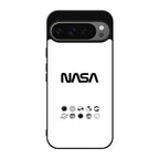 NASA Minimalist White Google Pixel 9 Pro / Pixel 9 Pro XL Case