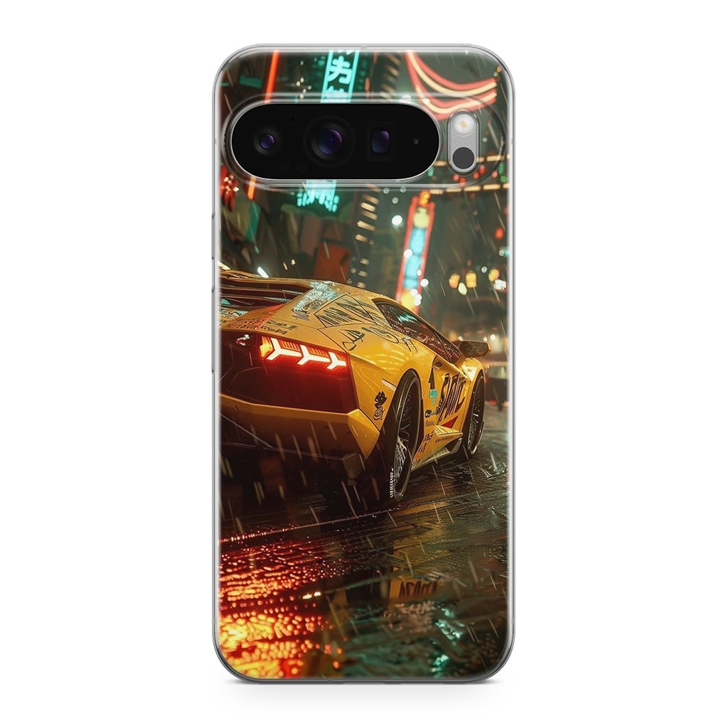 Night Drift Thunder Neon Streets Google Pixel 9 Pro / Pixel 9 Pro XL Case