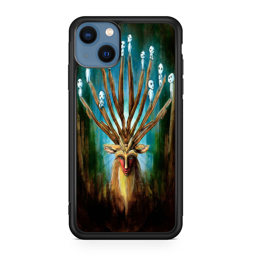 Princess Mononoke Forest Spirit iPhone 13 / 13 mini Case