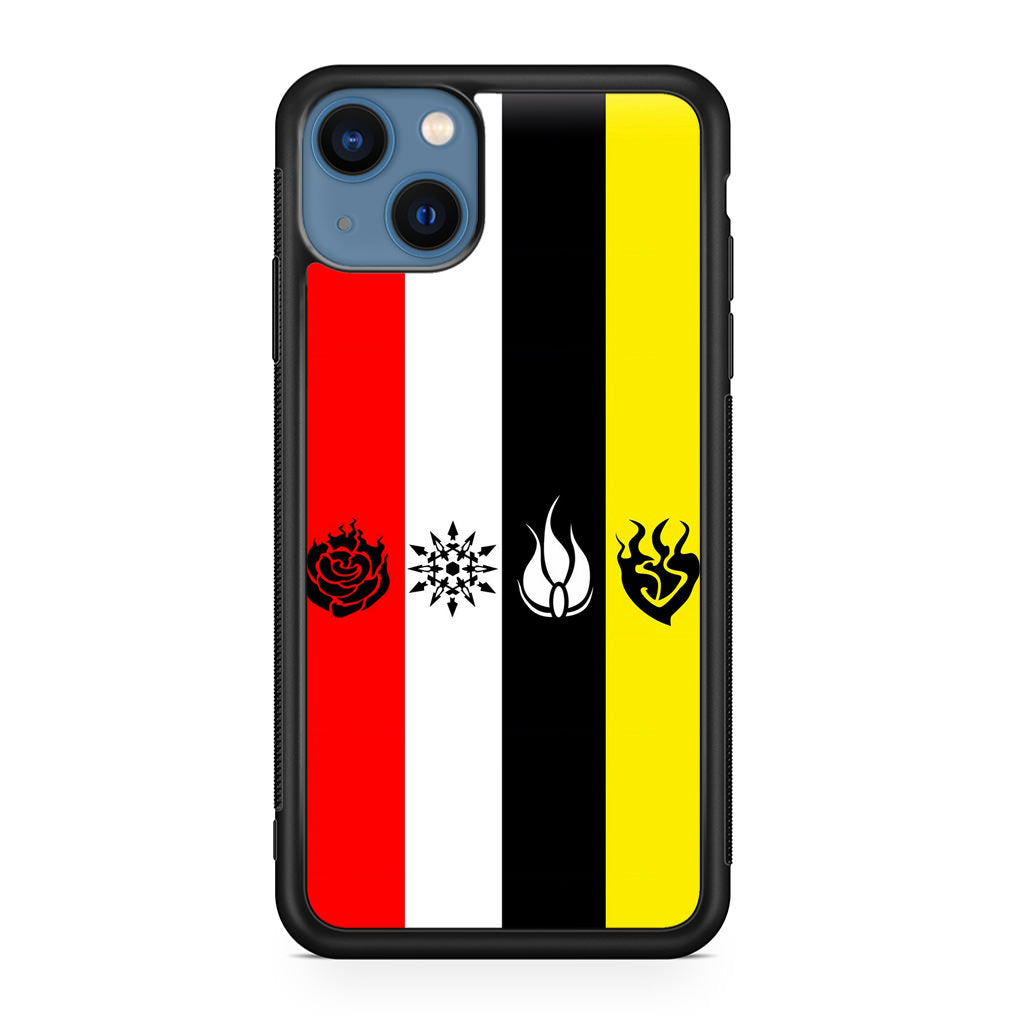 RWBY All Symbols iPhone 13 / 13 mini Case