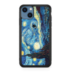 Witch Flying In Van Gogh Starry Night iPhone 13 / 13 mini Case