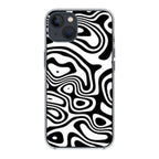Abstract Black and White Background iPhone 13 / 13 mini Case