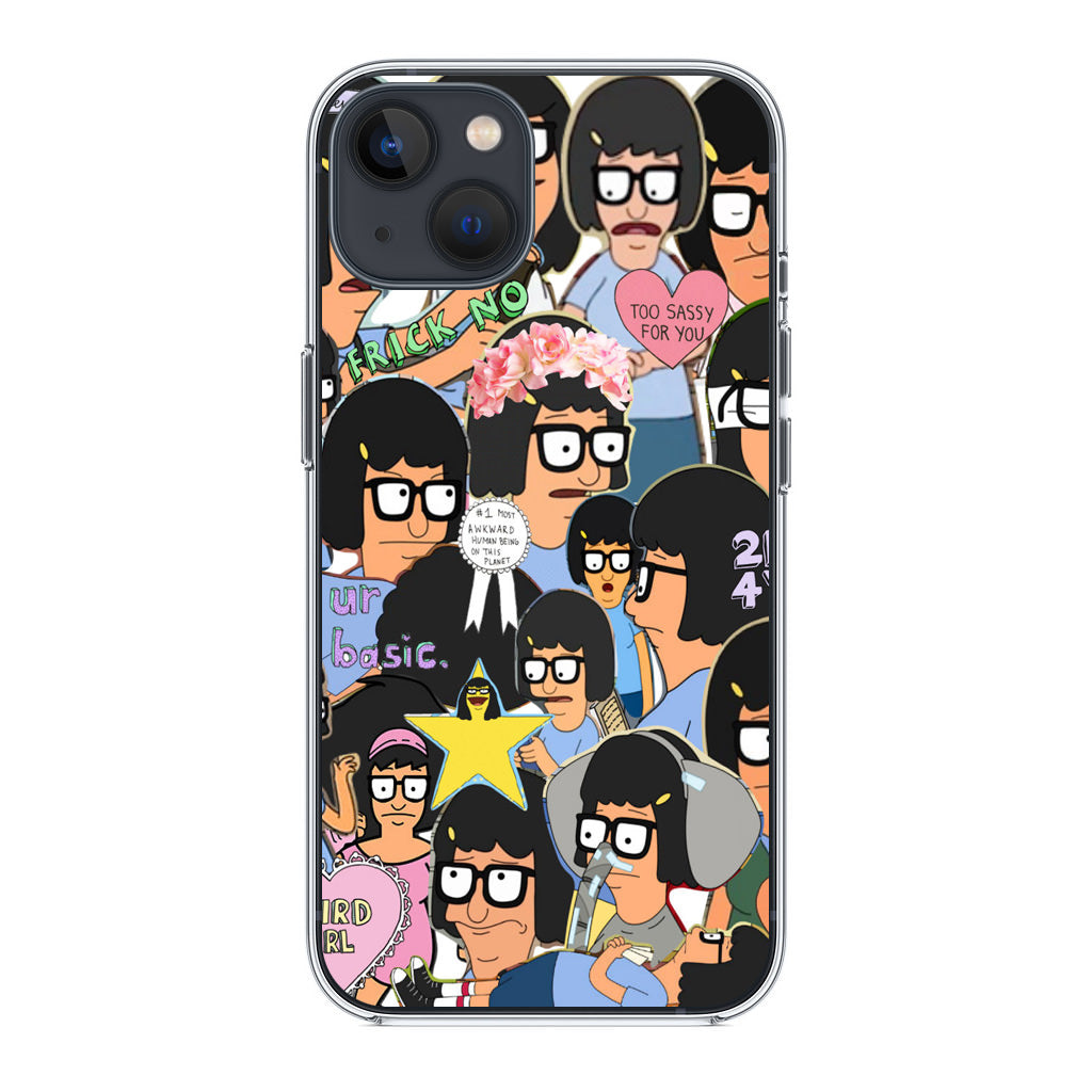 Tina Belcher Collage iPhone 13 / 13 mini Case