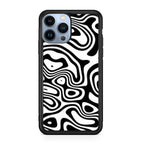 Abstract Black and White Background iPhone 13 Pro / 13 Pro Max Case