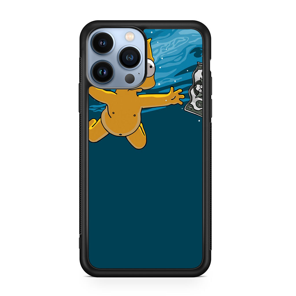 Bart Swimming For Money iPhone 13 Pro / 13 Pro Max Case