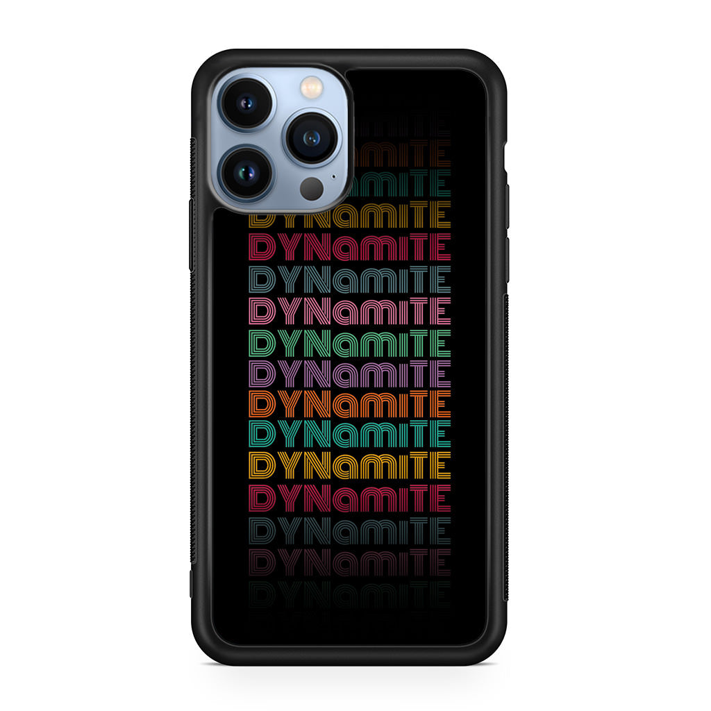 BTS Dynamite iPhone 13 Pro / 13 Pro Max Case