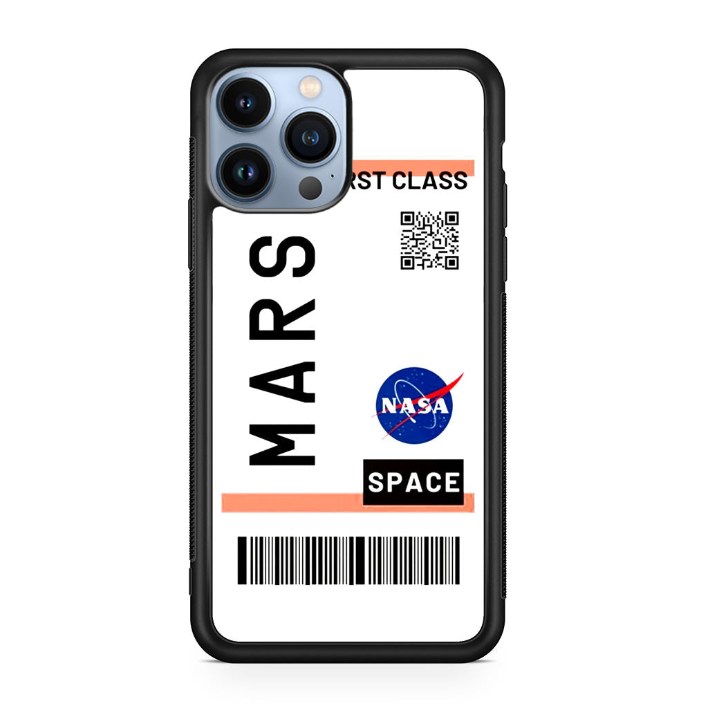 First Class Ticket To Mars iPhone 13 Pro / 13 Pro Max Case