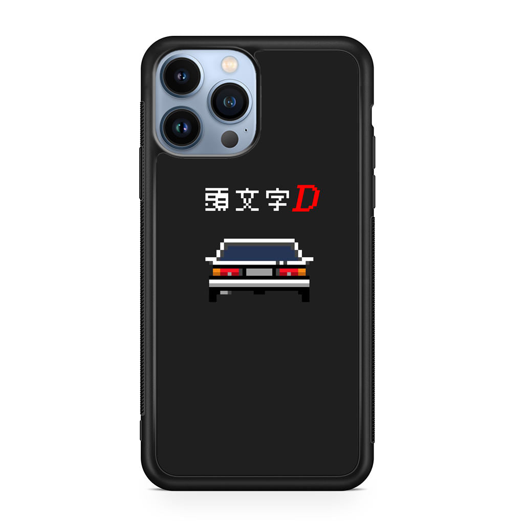Initial D Pixel Art iPhone 13 Pro / 13 Pro Max Case
