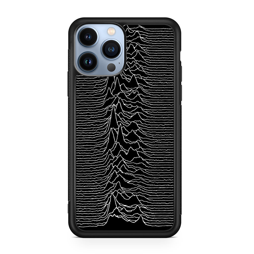 Joy Division Unknown Pleasures iPhone 13 Pro / 13 Pro Max Case