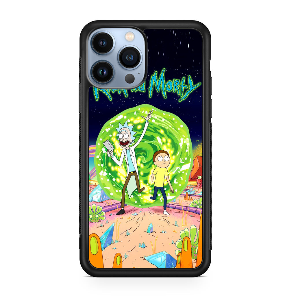 Rick And Morty Portal Gun iPhone 13 Pro / 13 Pro Max Case