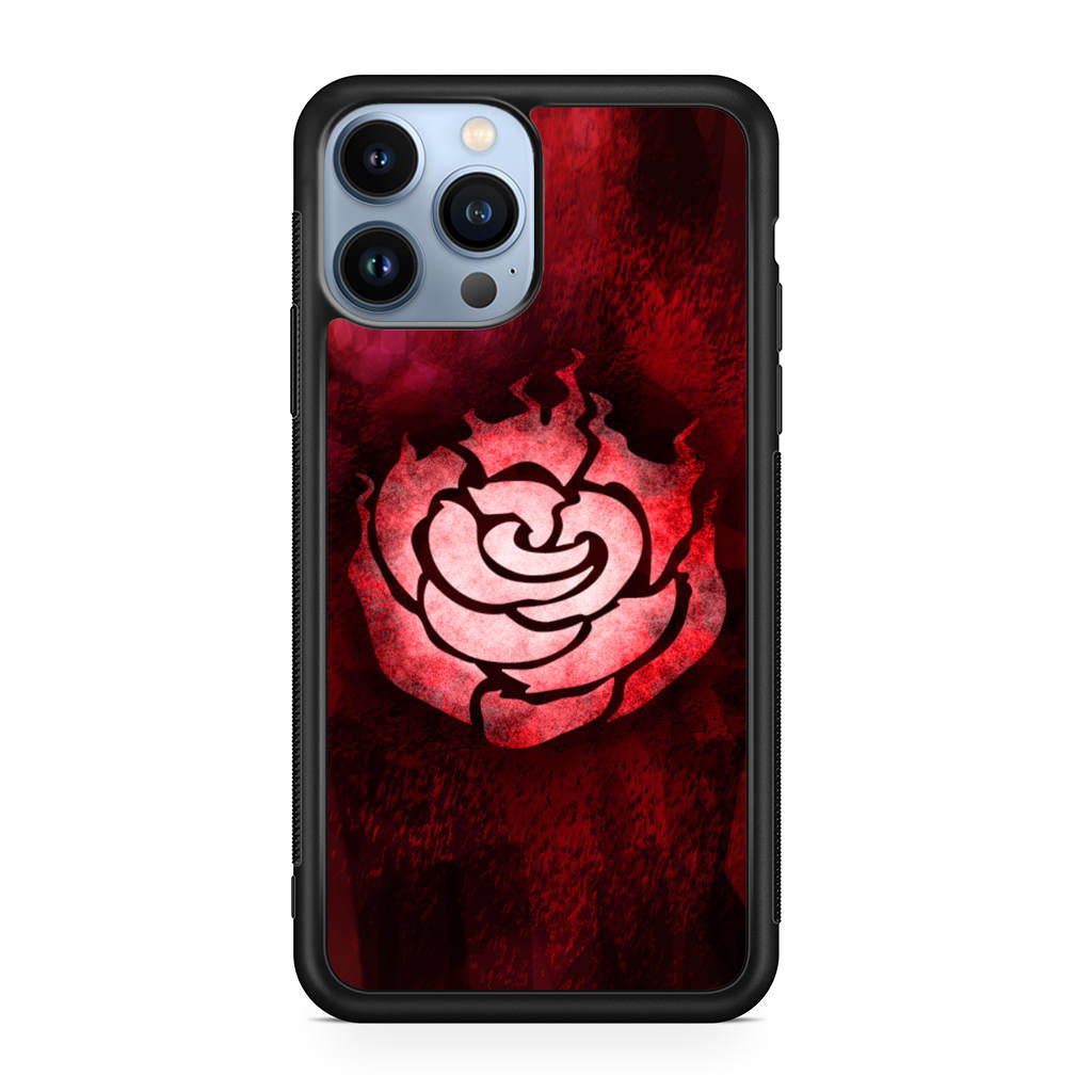 RWBY Ruby Rose Symbol iPhone 13 Pro / 13 Pro Max Case