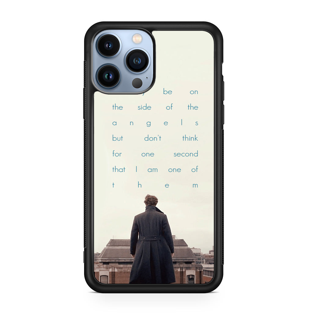 Sherlock Holmes Quote iPhone 13 Pro / 13 Pro Max Case