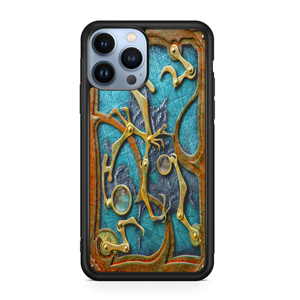 Steampunk Book Cover iPhone 13 Pro / 13 Pro Max Case