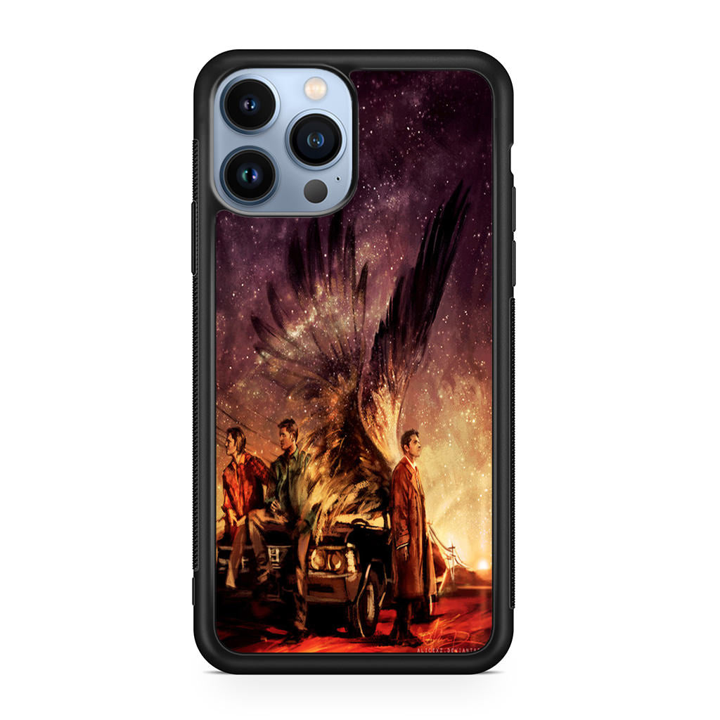 Supernatural Painting Art iPhone 13 Pro / 13 Pro Max Case