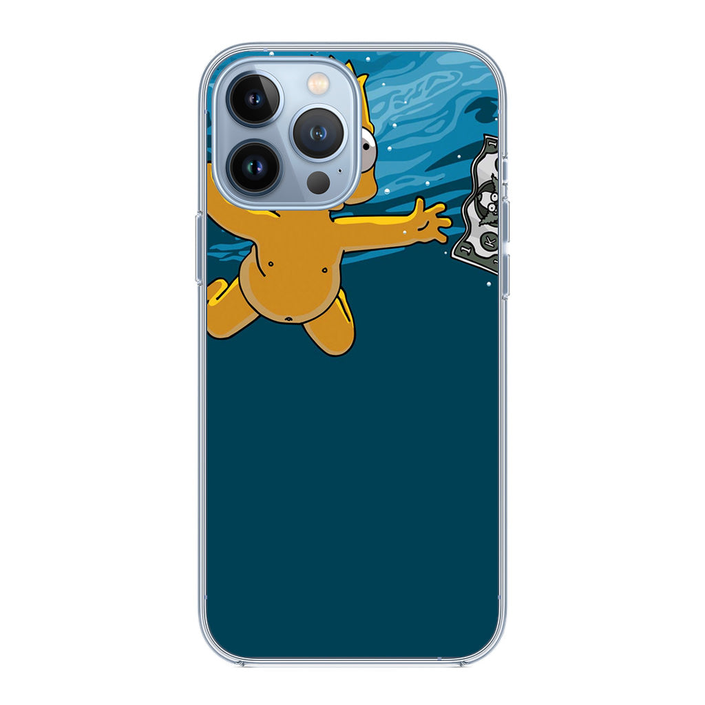 Bart Swimming For Money iPhone 13 Pro / 13 Pro Max Case