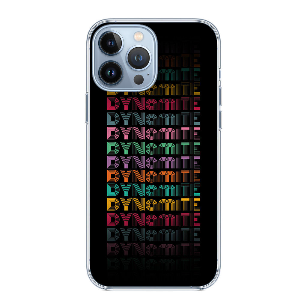 BTS Dynamite iPhone 13 Pro / 13 Pro Max Case