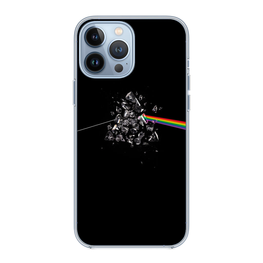 Glass Broken Light Refraction iPhone 13 Pro / 13 Pro Max Case