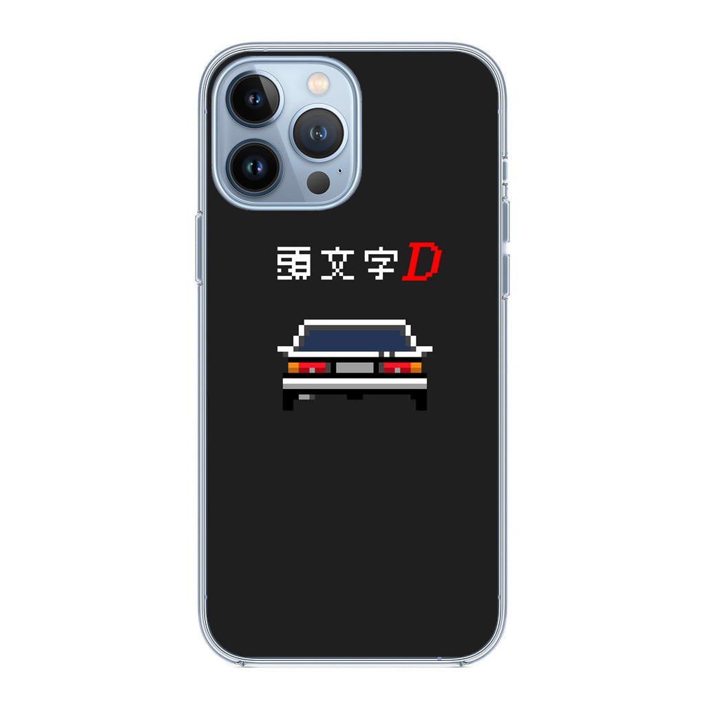 Initial D Pixel Art iPhone 13 Pro / 13 Pro Max Case
