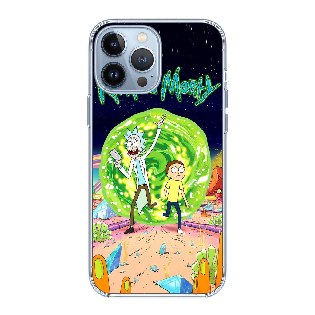 Rick And Morty Portal Gun iPhone 13 Pro / 13 Pro Max Case