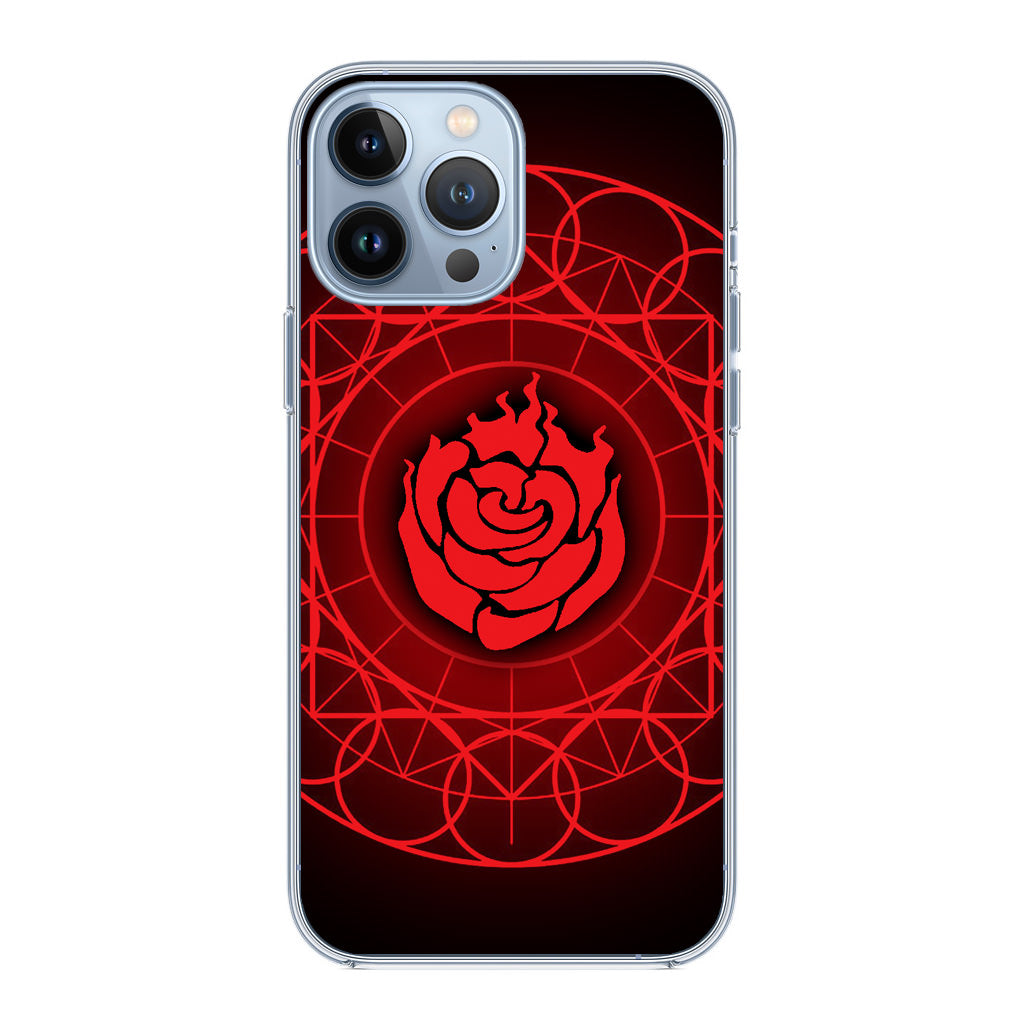 Ruby Rose Symbol RWBY iPhone 13 Pro / 13 Pro Max Case