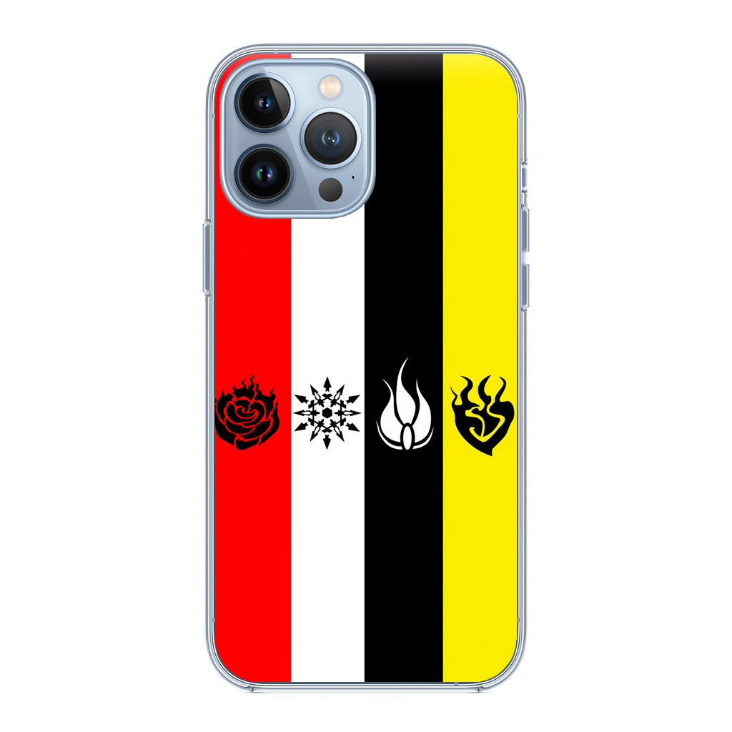 RWBY All Symbols iPhone 13 Pro / 13 Pro Max Case