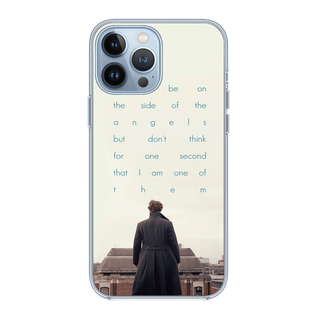 Sherlock Holmes Quote iPhone 13 Pro / 13 Pro Max Case