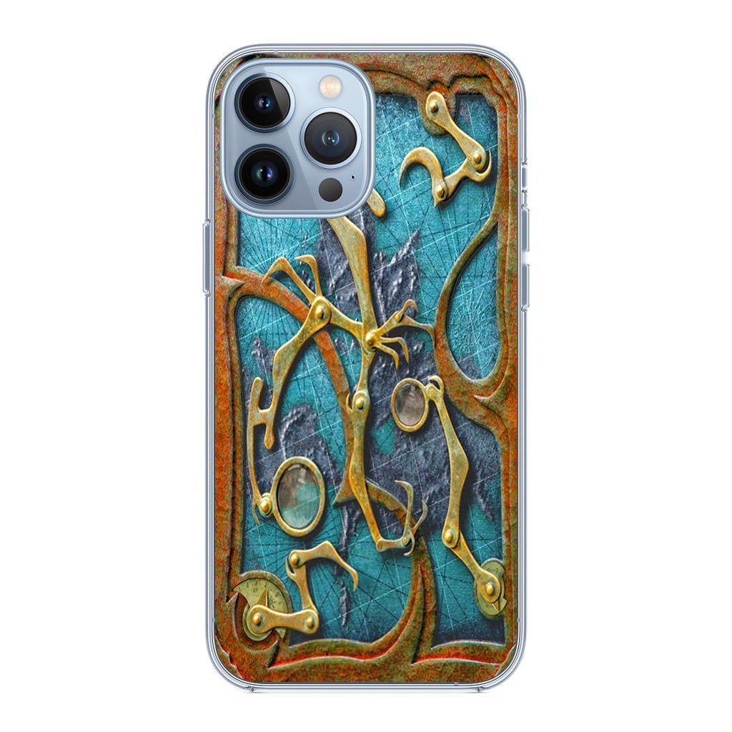 Steampunk Book Cover iPhone 13 Pro / 13 Pro Max Case