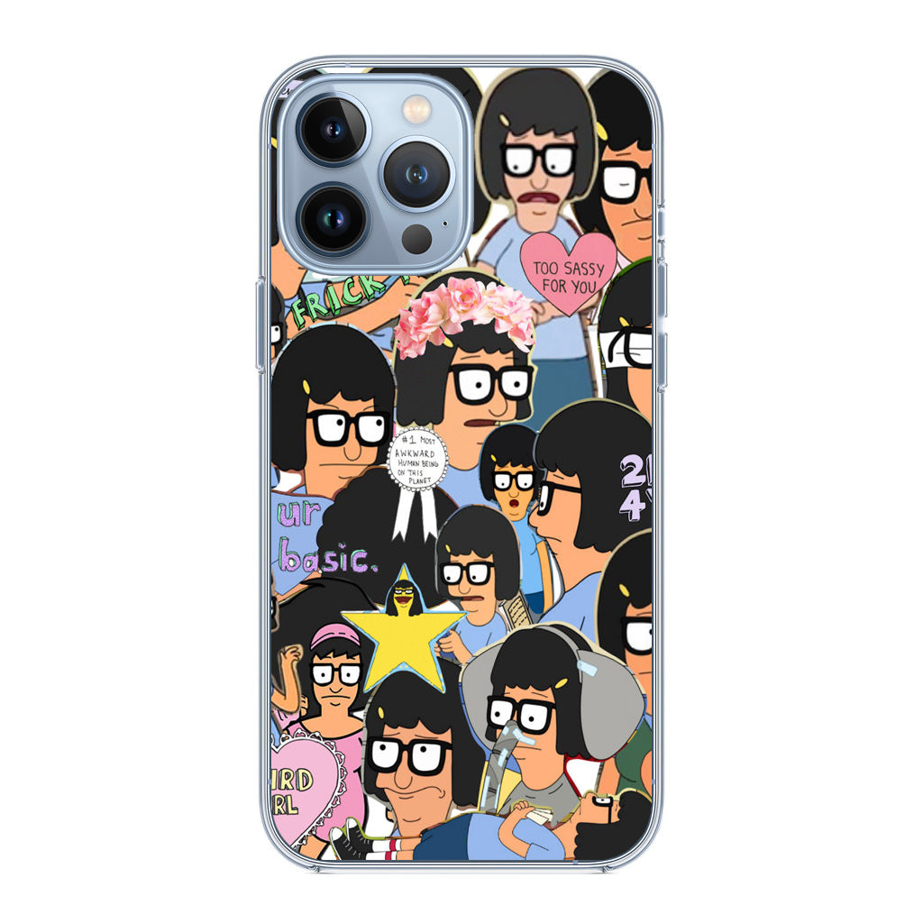 Tina Belcher Collage iPhone 13 Pro / 13 Pro Max Case