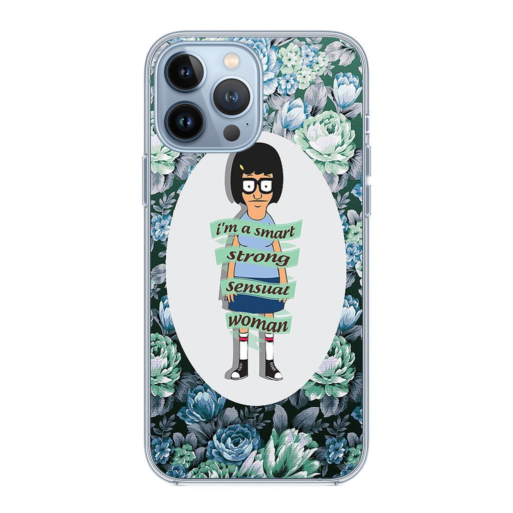 Tina Belcher Flower Woman Quotes iPhone 13 Pro / 13 Pro Max Case