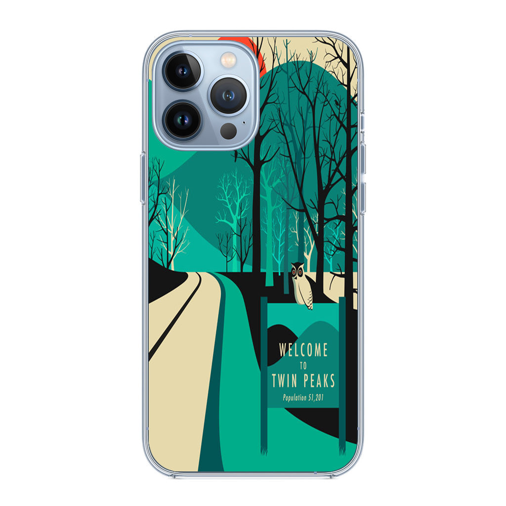 Welcome To Twin Peaks iPhone 13 Pro / 13 Pro Max Case