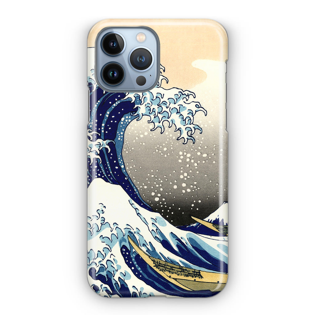 Artistic the Great Wave off Kanagawa iPhone 13 Pro / 13 Pro Max Case