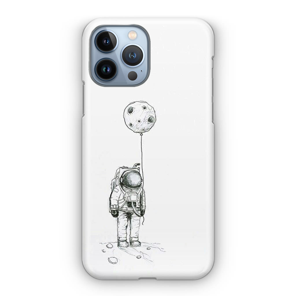 Astronaut Moon Balloon iPhone 13 Pro / 13 Pro Max Case