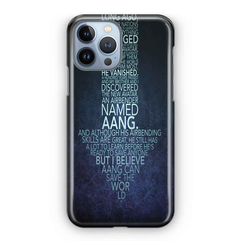 Avatar Quotes iPhone 13 Pro / 13 Pro Max Case