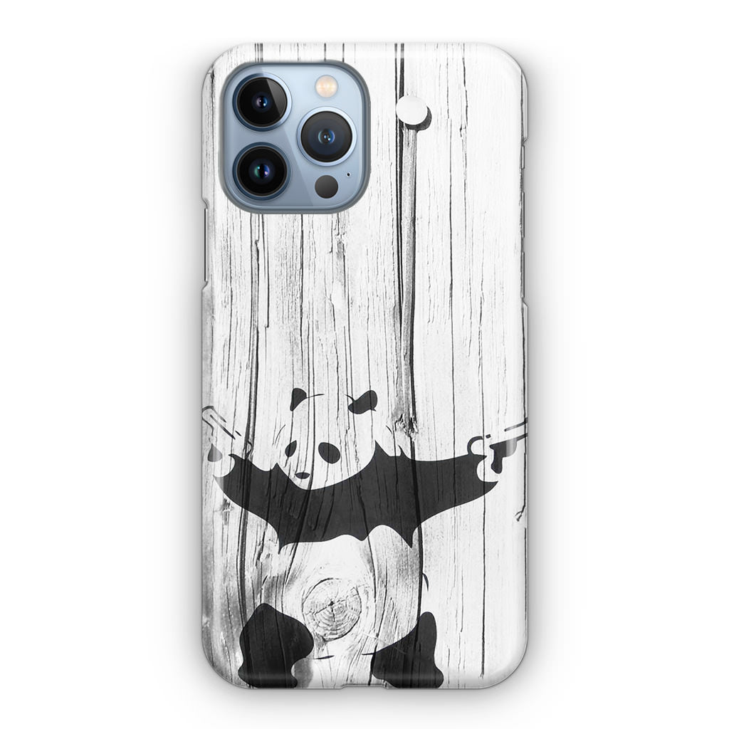 Banksy Graffiti Panda iPhone 13 Pro / 13 Pro Max Case