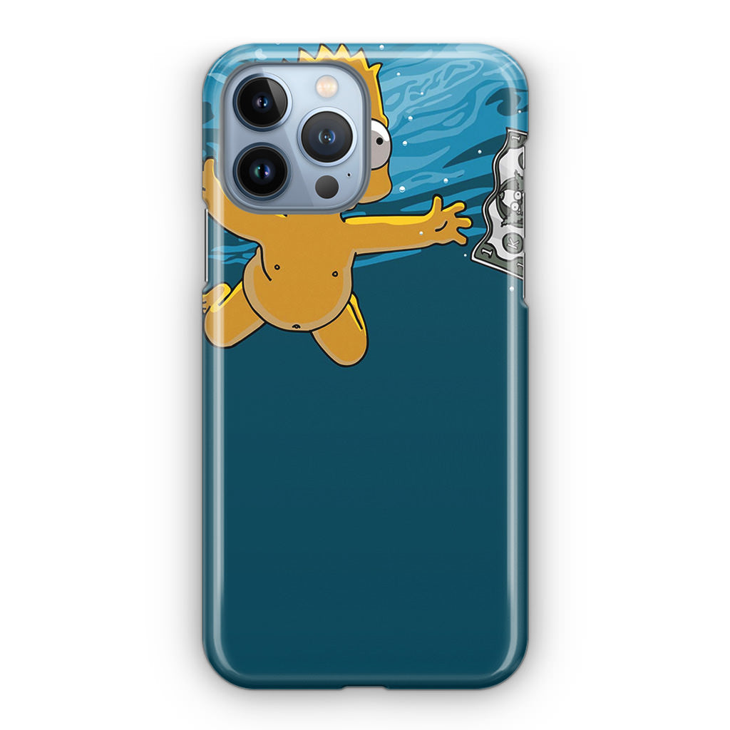 Bart Swimming For Money iPhone 13 Pro / 13 Pro Max Case