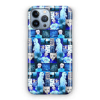 BTS Suga Blue Aesthetic Collage iPhone 13 Pro / 13 Pro Max Case