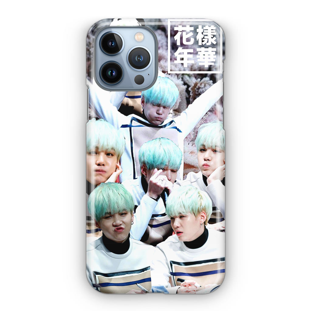BTS Suga Collage iPhone 13 Pro / 13 Pro Max Case