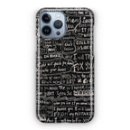 Fix You Lyrics iPhone 13 Pro / 13 Pro Max Case