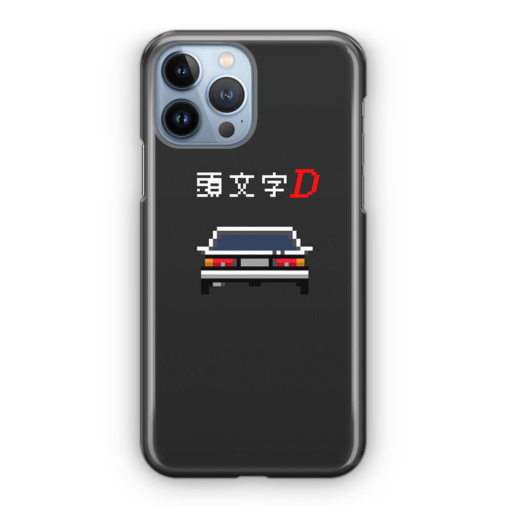 Initial D Pixel Art iPhone 13 Pro / 13 Pro Max Case