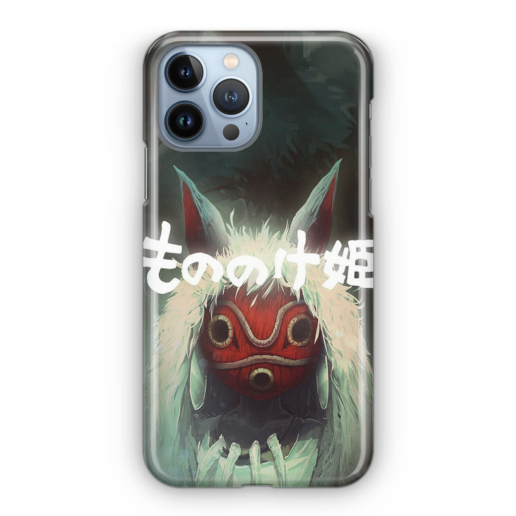 Princess Mononoke Mask iPhone 13 Pro / 13 Pro Max Case