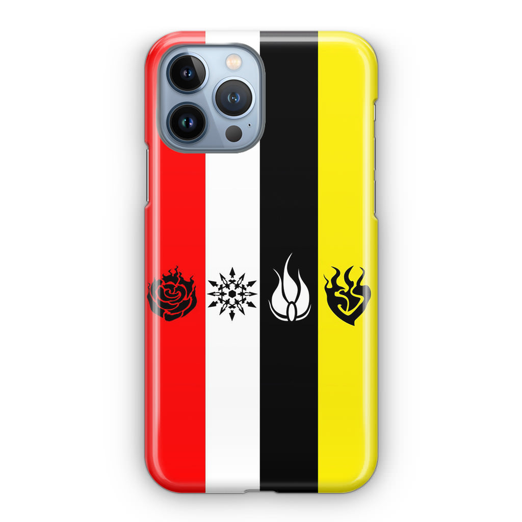 RWBY All Symbols iPhone 13 Pro / 13 Pro Max Case
