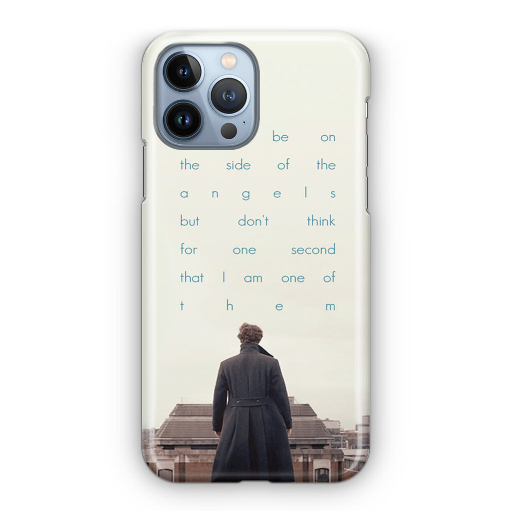 Sherlock Holmes Quote iPhone 13 Pro / 13 Pro Max Case
