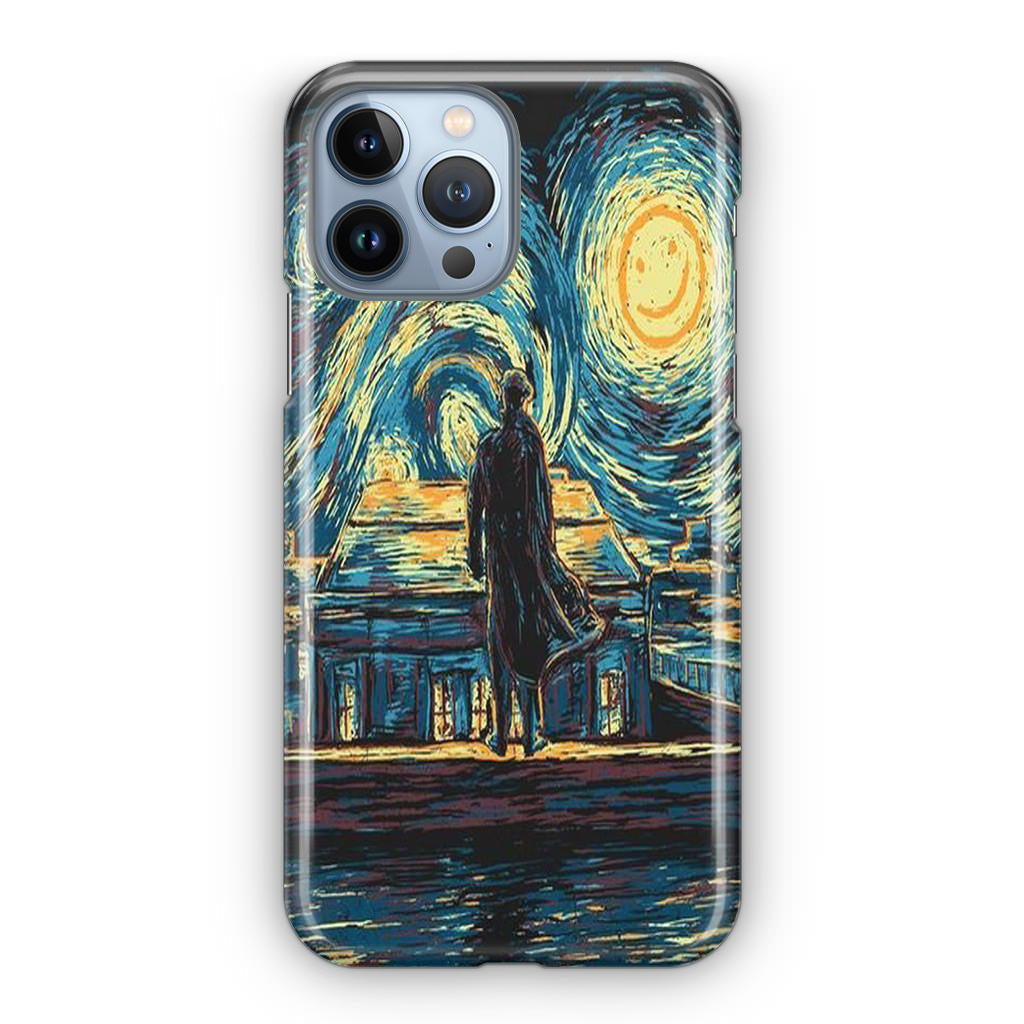 Sherlock Starry Night iPhone 13 Pro / 13 Pro Max Case